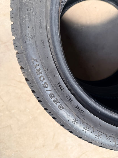 225/50/17 - Invernali - Dunlop - DOT 2023 - Usato