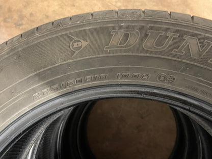 225/60/18 - estivi - Dunlop - DOT 2022 - Usato
