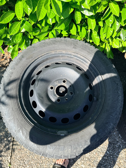 Cerchi + gomme 14”- Fiat 500 - Originali - Usato