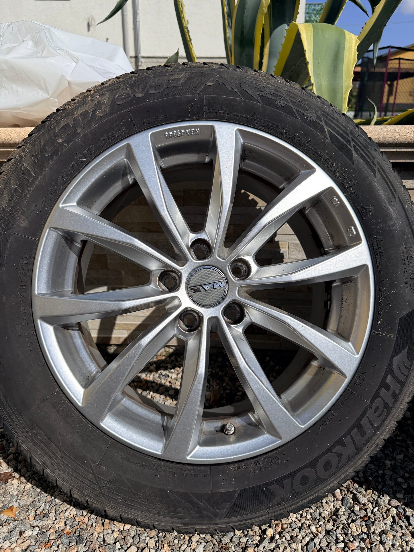 Cerchi MAK Wolf + gomme invernali Hankook 17” - Jeep Renegade - MAK - Usato