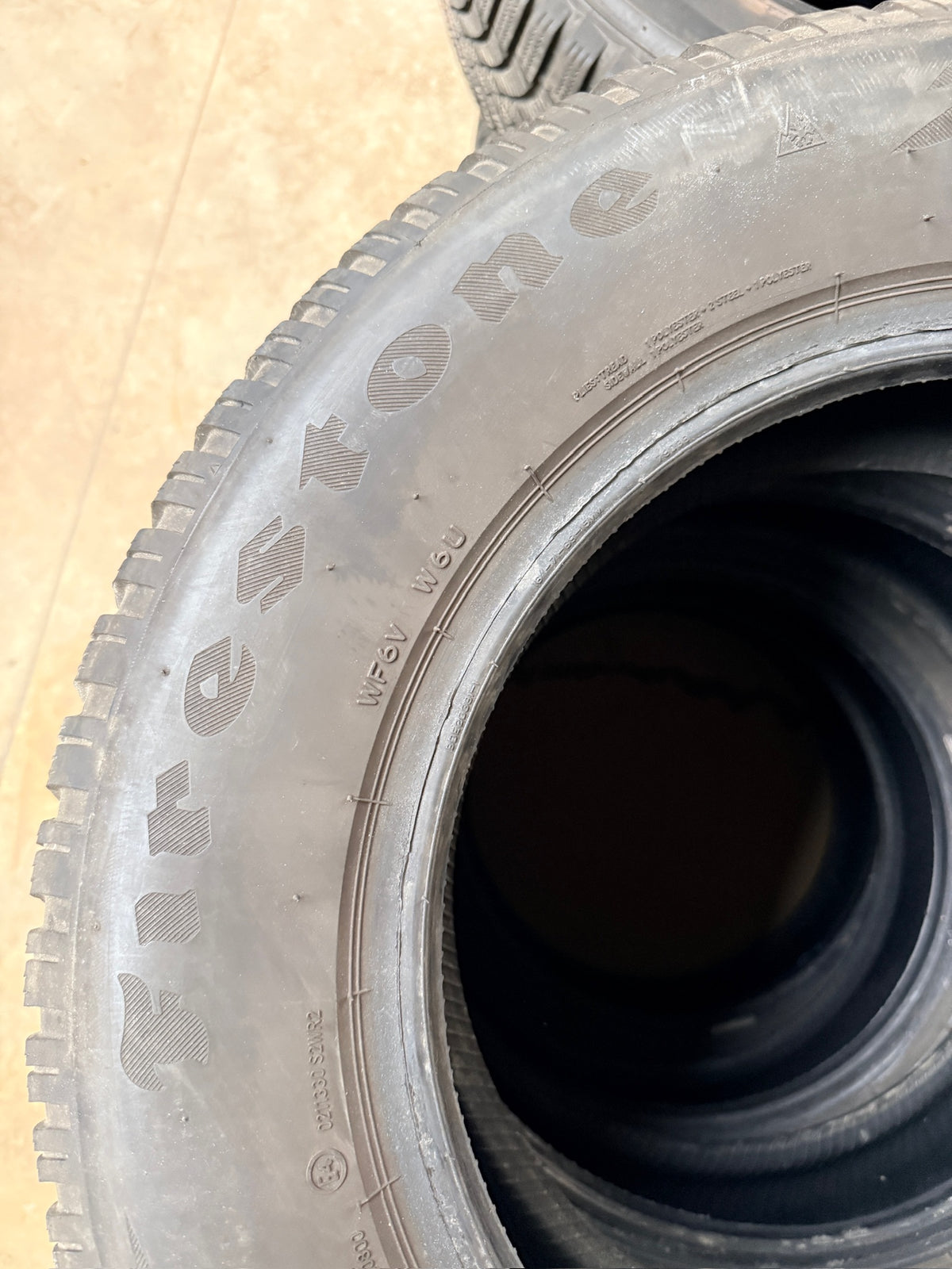 215/65/16 - Invernali - Firestone - DOT 2021 - Usato