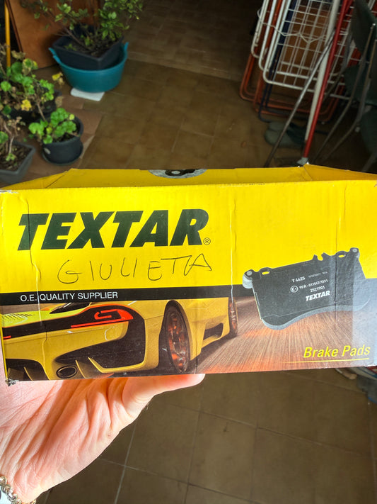 Pastiglie anteriori - Alfa Romeo Giulietta - Textar - Nuovo