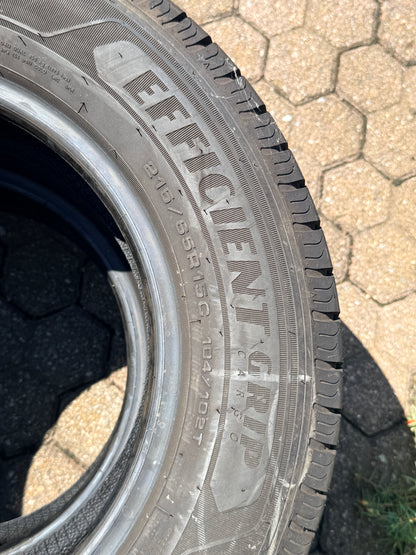 215/65/15C - Estive - Goodyear - DOT 2023 - Usato