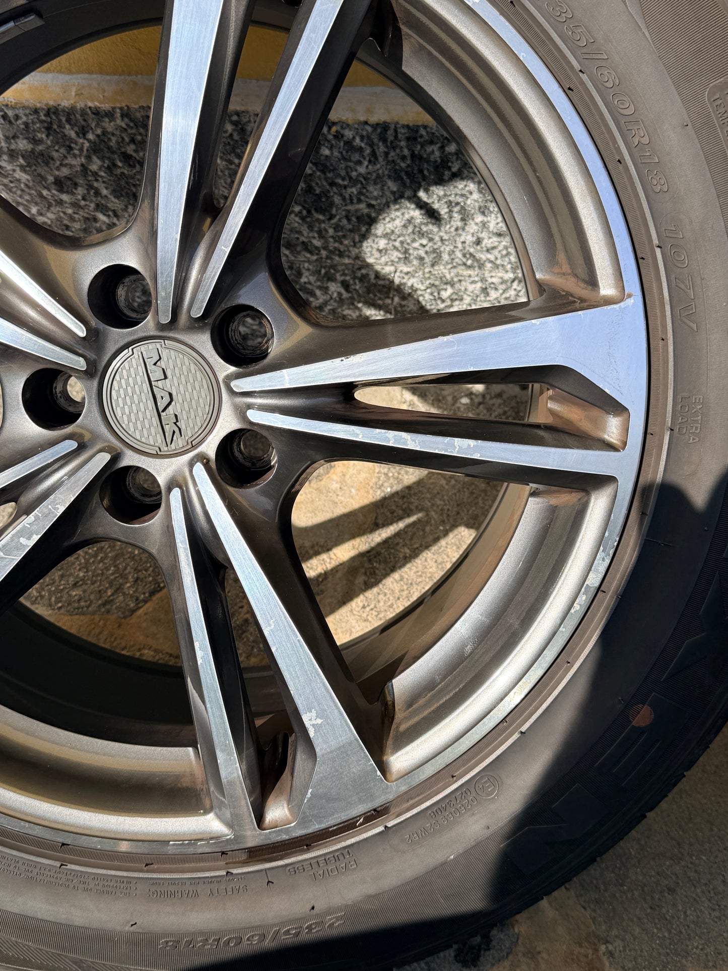 Cerchi + gomme 18” - Range Rover Evoque - MAK - Usato