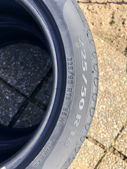 225/50/18 - Estive - Pirelli (anti-foratura) - DOT 2021 - Usato