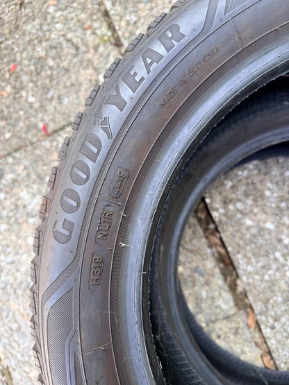 195/55/16 - Invernali - Goodyear - DOT 2019 - Usato