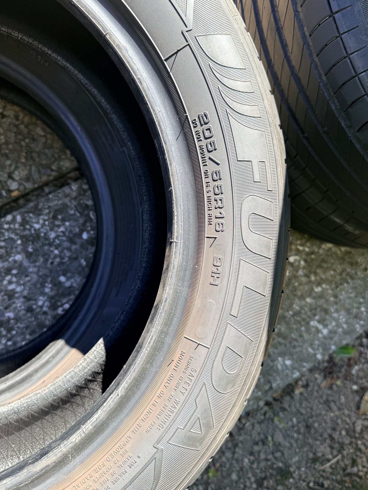 205/55/16-Estive-Fulda-DOT 2019-Usato