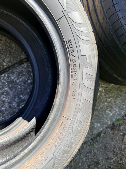 205/55/16-Estive-Fulda-DOT 2019-Usato
