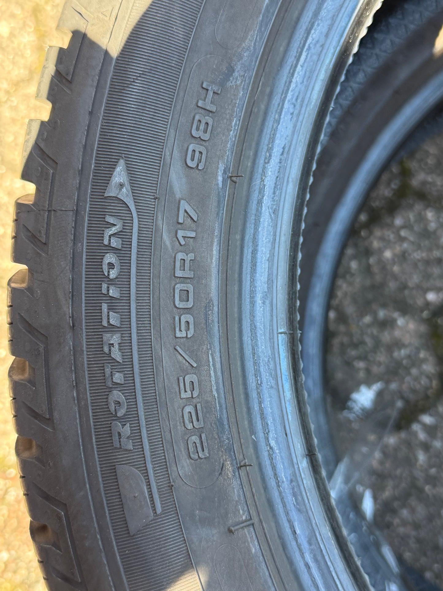 225/50/17 - Invernali - Fulda - DOT 2022 - Usato