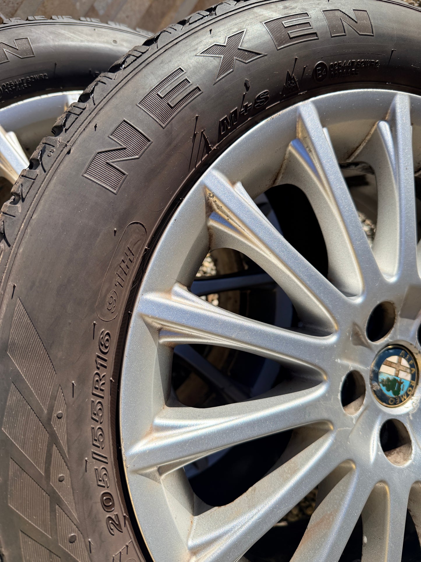 Cerchi + gomme 16” - Alfa Romeo - Originali - Usato
