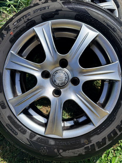 Cerchi + gomme 14” - Suzuki Swift II (ZC/ZD) - Stilauto - Usato