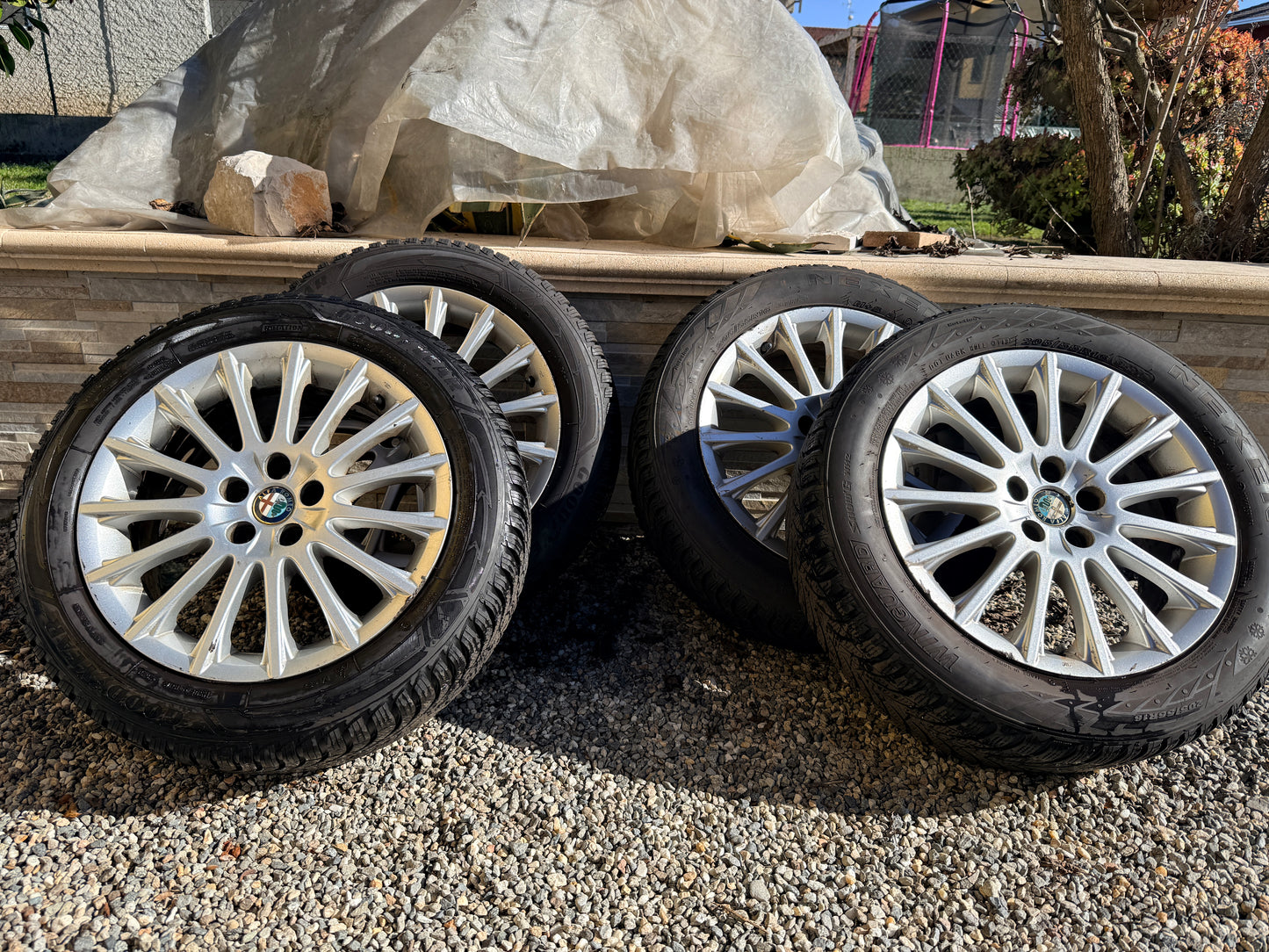 Cerchi + gomme 16” - Alfa Romeo - Originali - Usato