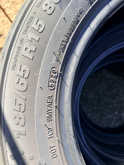 185/65/15 - Estive - Kumho - DOT 2020 - Usato