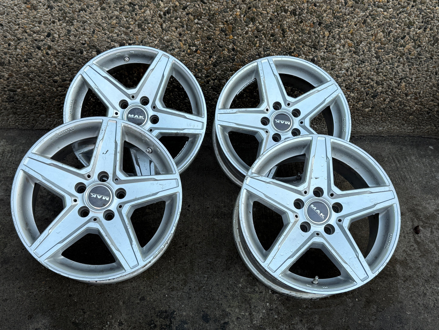 Cerchi 16” - Mercedes/BMW/VAG - MAK - Usato