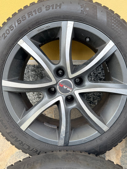Cerchi + gomme 16” - Peugeot/Opel - MAK - Usato