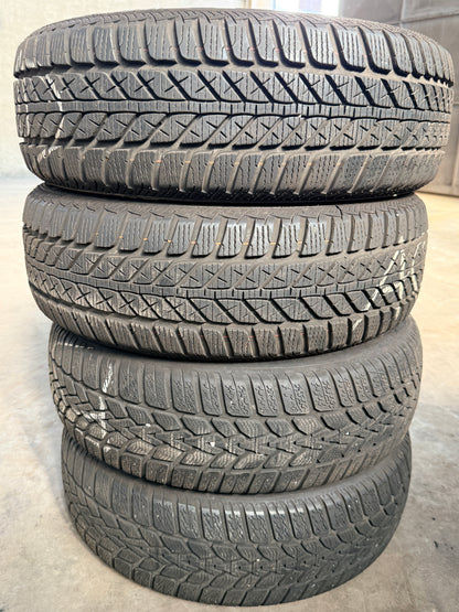 195/60/16-Invernali-Dunlop/Fulda-DOT 2023/2024-Usato