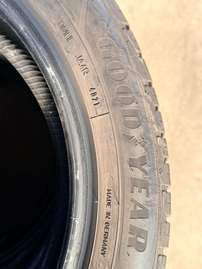 205/55/19 - Invernali - Goodyear - DOT 2021 - Usato