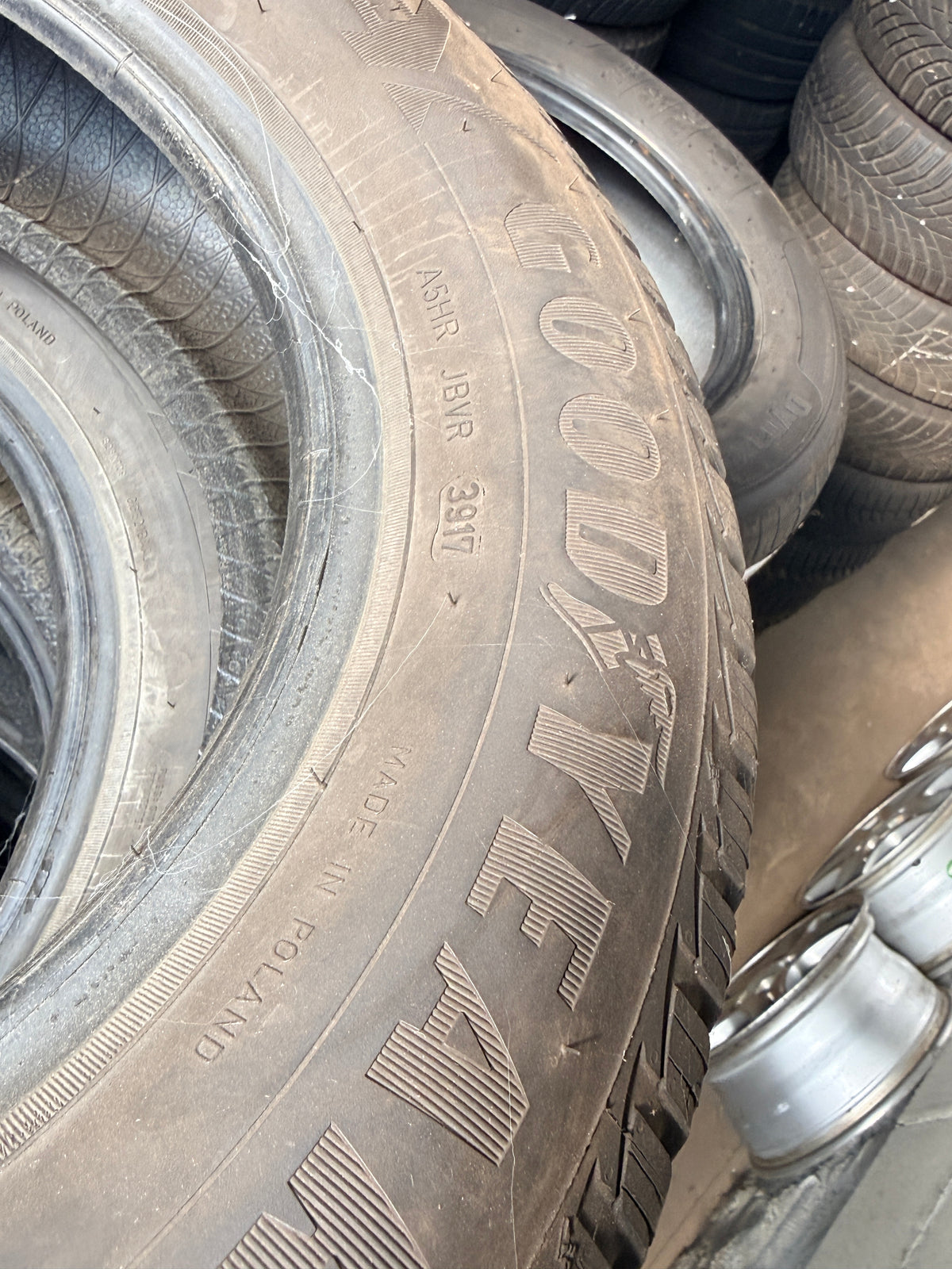 175/70/14 - Invernali - Goodyear - DOT 2017 - Usato
