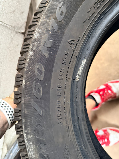 215/60/16 - Invernali - Pirelli - DOT 2023 - Usato