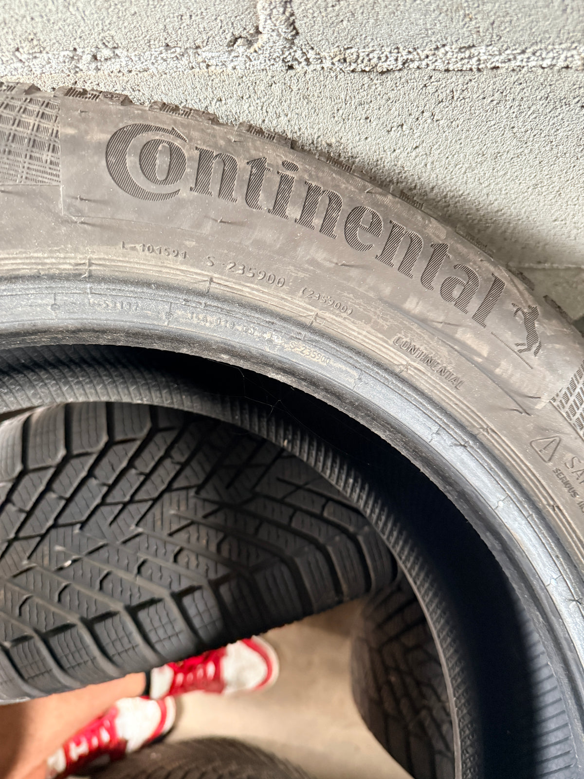 195/55/16 - Invernali - Continental - DOT 2020 - Usato