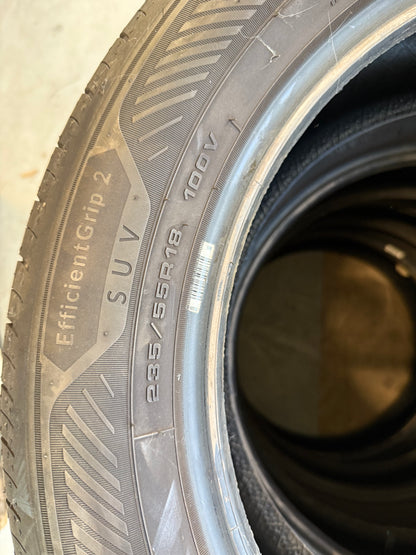 235/55/18 - Estive - Goodyear - DOT 2022 - Usato
